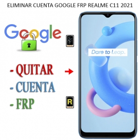 Eliminar Contraseña y Cuenta Google Realme C11 2021