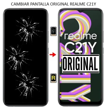 Cambiar Pantalla Realme C21Y Original