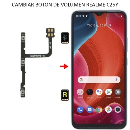 Cambiar Botón De Volumen Realme C25Y