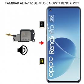 Cambiar Altavoz De Música OPPO Reno6 Pro 5G