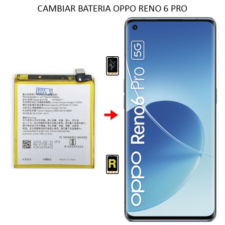 Cambiar Batería OPPO Reno6 Pro 5G