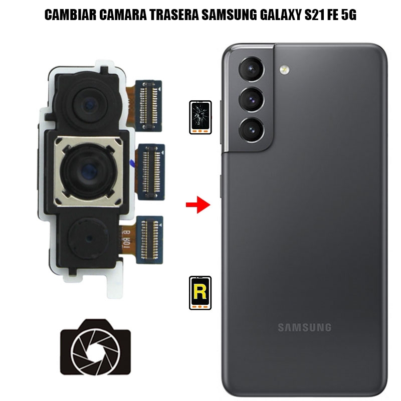 Cambiar Cámara Trasera Samsung Galaxy S21 FE 5G
