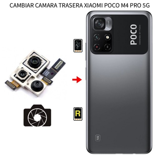 Cambiar Cámara Trasera Xiaomi Poco M4 Pro 5G