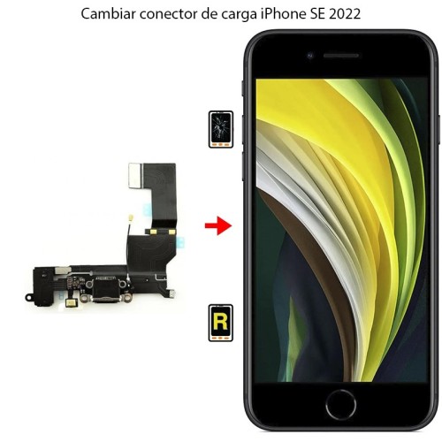 Cambiar Conector De Carga iPhone SE 2022