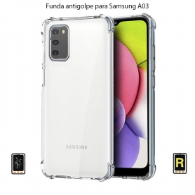 Funda Antigolpe Transparente Samsung Galaxy A03
