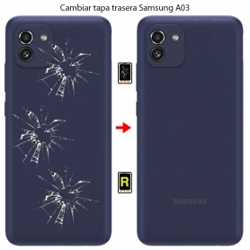 Cambiar Tapa Trasera Samsung Galaxy A03