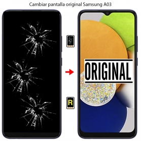 Cambiar Pantalla Samsung Galaxy A03 Original