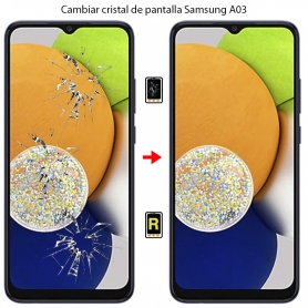 Cambiar Cristal De Pantalla Samsung Galaxy A03
