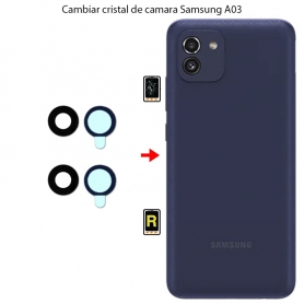 Cambiar Cristal Cámara Trasera Samsung Galaxy A03
