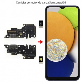 Cambiar Conector De Carga Samsung Galaxy A03