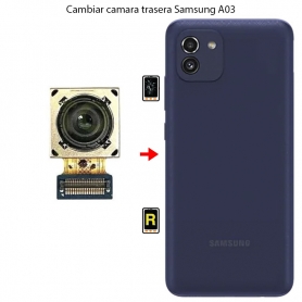 Cambiar Cámara Trasera Samsung Galaxy A03