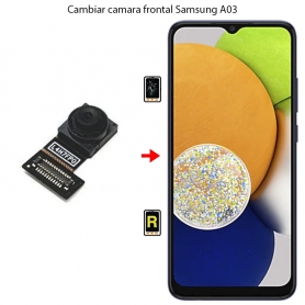 Cambiar Cámara delante Samsung Galaxy A03