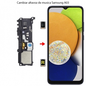 Cambiar Altavoz De Música Samsung Galaxy A03