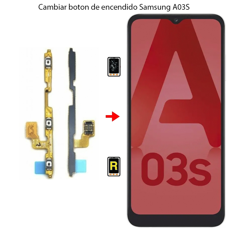 Cambiar Botón De Encendido Samsung Galaxy A03S