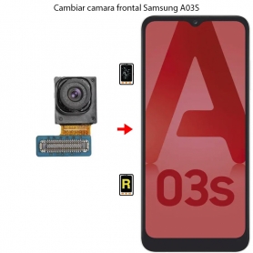 Cambiar Cámara delante Samsung Galaxy A03S