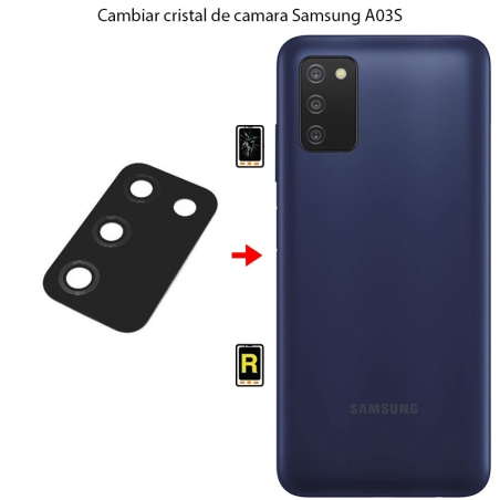 Cambiar Cristal Cámara Trasera Samsung Galaxy A03S