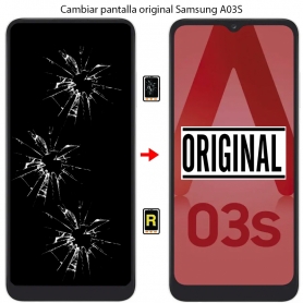 Cambiar Pantalla Samsung Galaxy A03S Original
