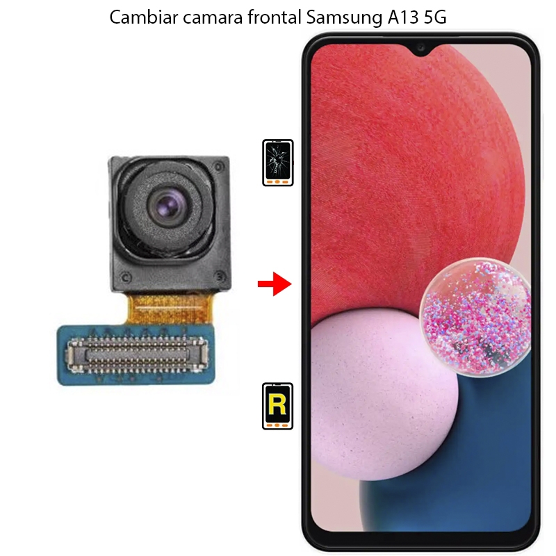 Cambiar Cámara Frontal Samsung Galaxy A13 5G