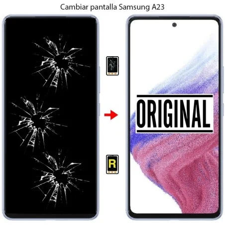 Cambiar Pantalla Samsung Galaxy A23 Original