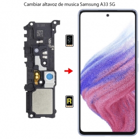 Cambiar Altavoz De Música Samsung Galaxy A33 5G
