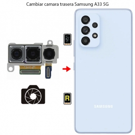 Cambiar Cámara Trasera Samsung Galaxy A33 5G