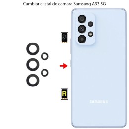 Cambiar Cristal Cámara Trasera Samsung Galaxy A33 5G