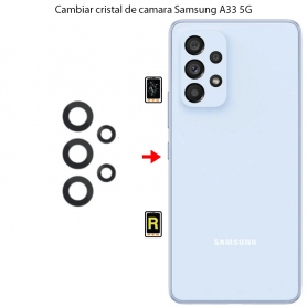Cambiar Cristal Cámara Trasera Samsung Galaxy A33 5G