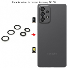 Cambiar Cristal Cámara Trasera Samsung Galaxy A73 5G