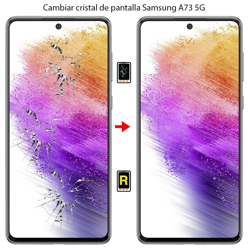Cambiar Cristal De Pantalla Samsung Galaxy A73 5G