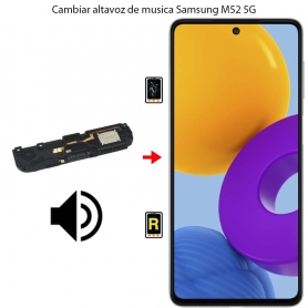 Cambiar Altavoz De Música Samsung Galaxy M52 5G