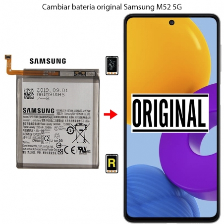 Cambiar Batería Samsung Galaxy M52 5G Original
