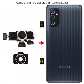 Cambiar Cámara Trasera Samsung Galaxy M52 5G