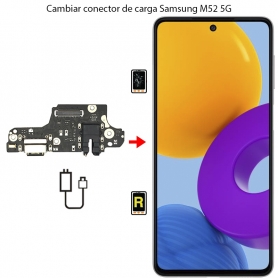 Cambiar Conector De Carga Samsung Galaxy M52 5G