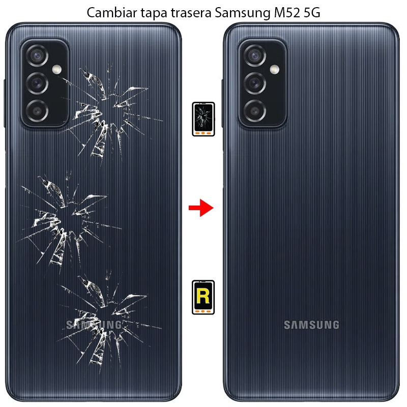 Cambiar Tapa Trasera Samsung Galaxy M52 5G