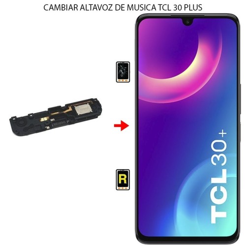 Cambiar Altavoz De Música TCL 30 Plus