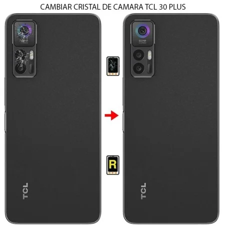 Cambiar Cristal Cámara Trasera TCL 30 Plus