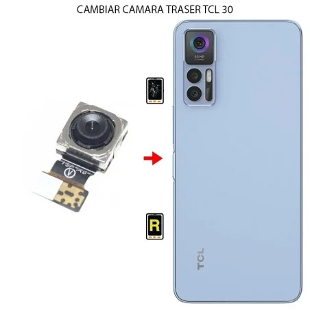 Cambiar Cámara Trasera TCL 30