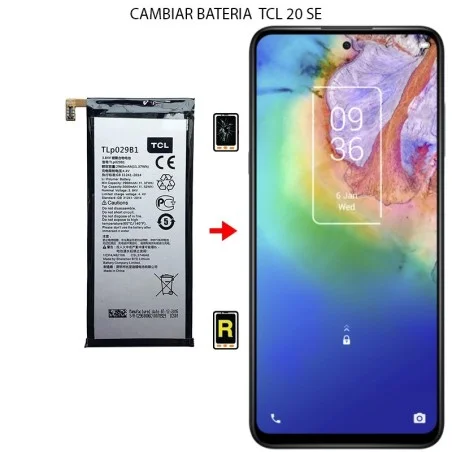 Cambiar Batería TCL 20 SE
