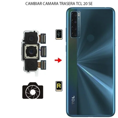 Cambiar Cámara Trasera TCL 20 SE