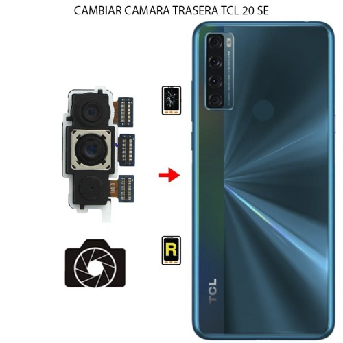Cambiar Cámara Trasera TCL 20 SE