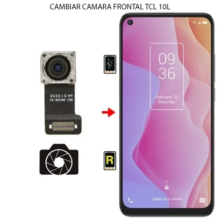 Cambiar Cámara Frontal TCL 10L