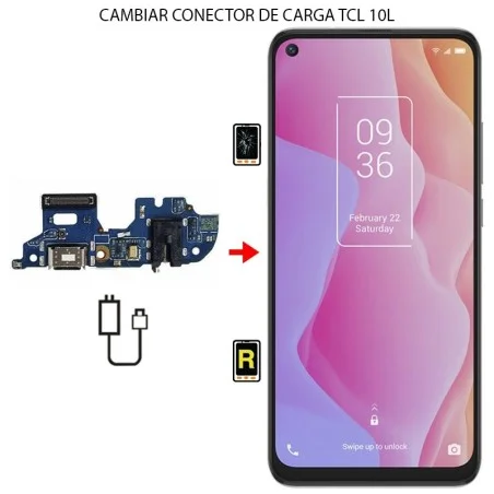 Cambiar Conector De Carga TCL 10L