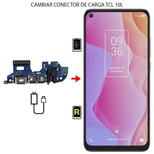 Cambiar Conector De Carga TCL 10L