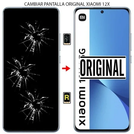 Cambiar Pantalla Xiaomi Mi 12X Original Con Marco