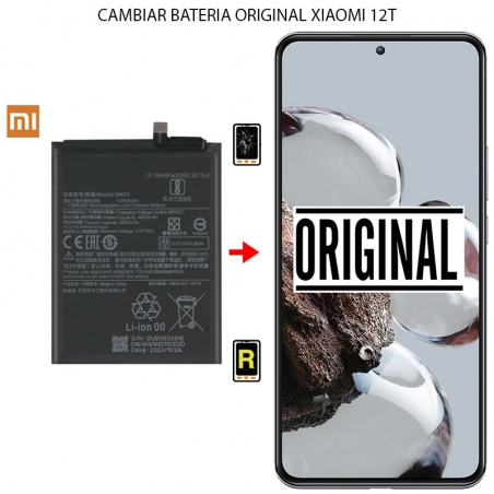 Cambiar Batería Xiaomi Mi 12T 5G Original