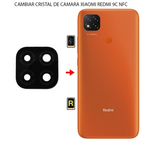Cambiar Cristal De Cámara Trasera Xiaomi Redmi 9C NFC