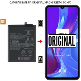 Cambiar Batería Xiaomi Redmi 9C NFC Original