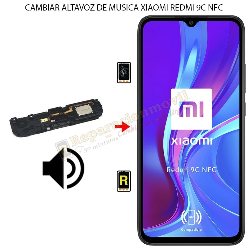 Cambiar Altavoz De Música Xiaomi Redmi 9C NFC