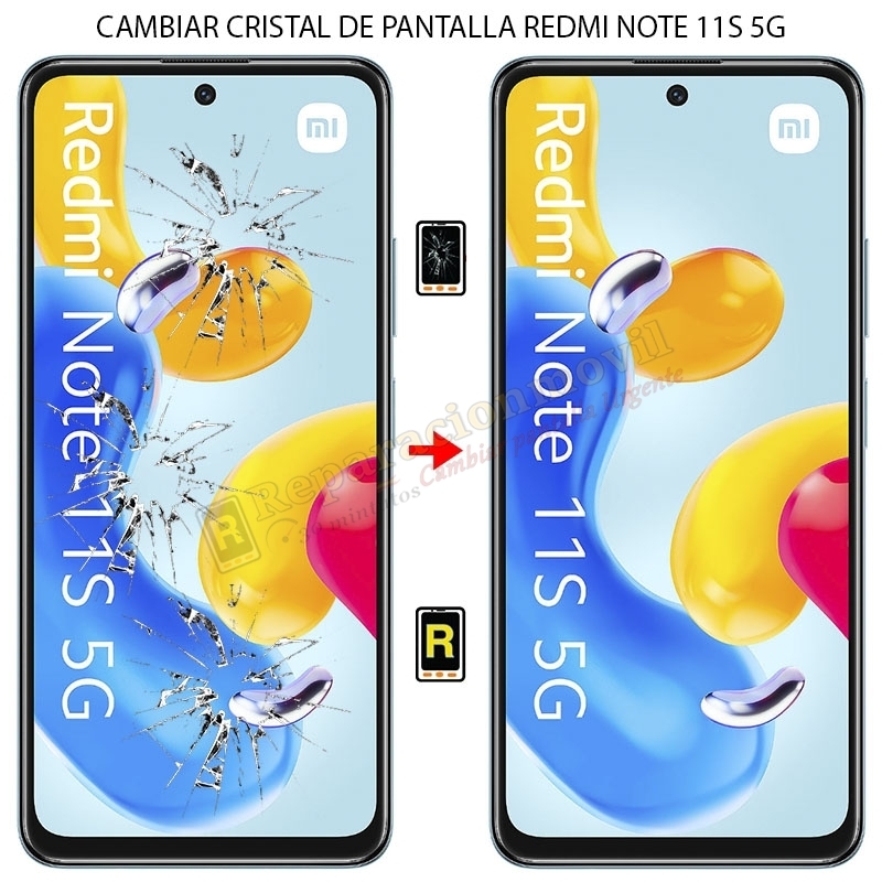 Cambiar Cristal De Pantalla Xiaomi Redmi Note 11S 5g