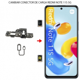 Cambiar Conector De Carga Xiaomi Redmi Note 11S 5g